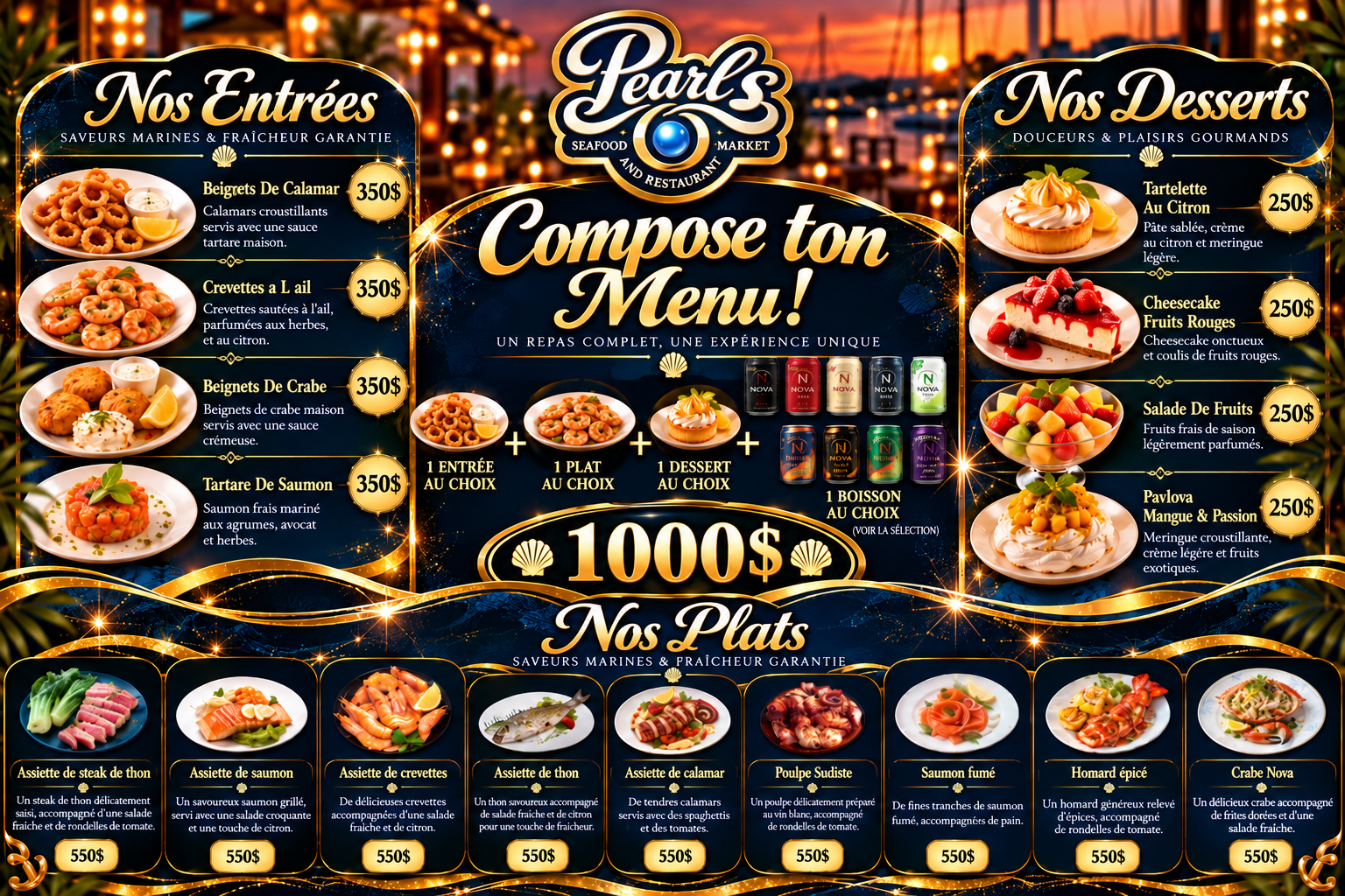 Carte Pearl's