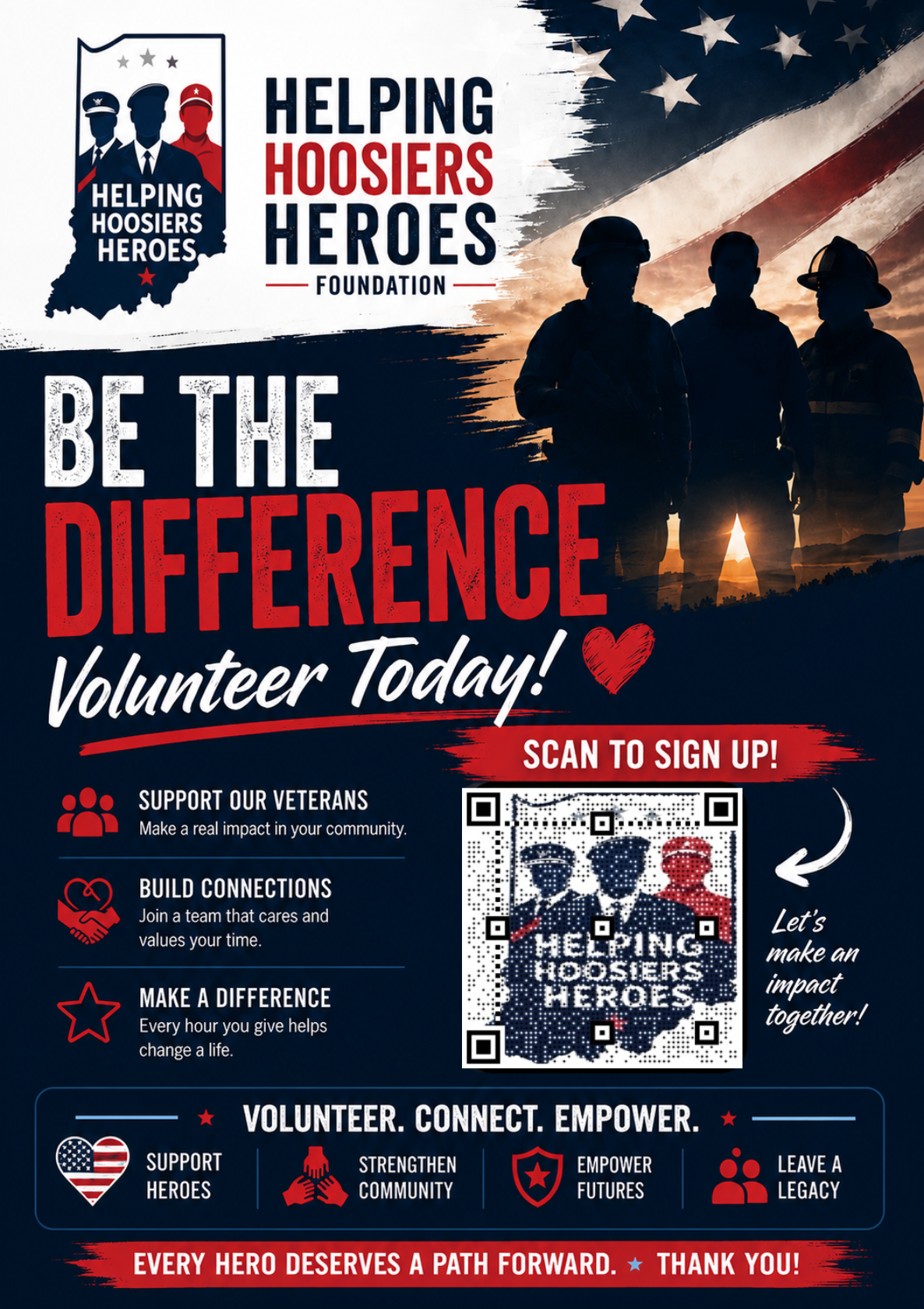 Be The Difference — Volunteer Today