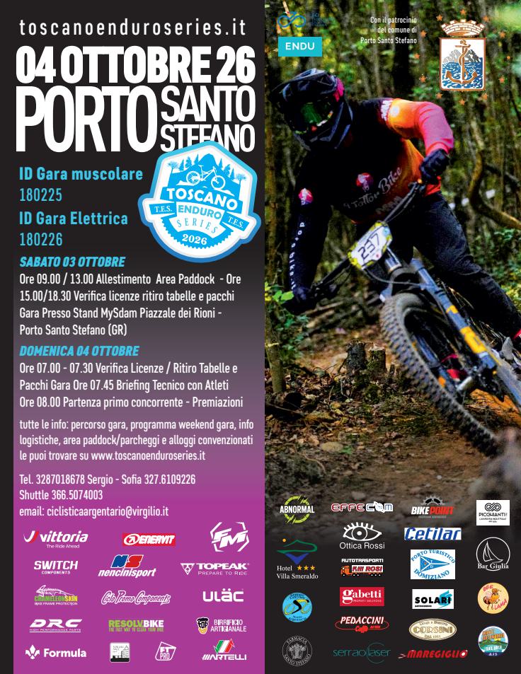 Toscano Enduro Series 2026 — Monte Argentario