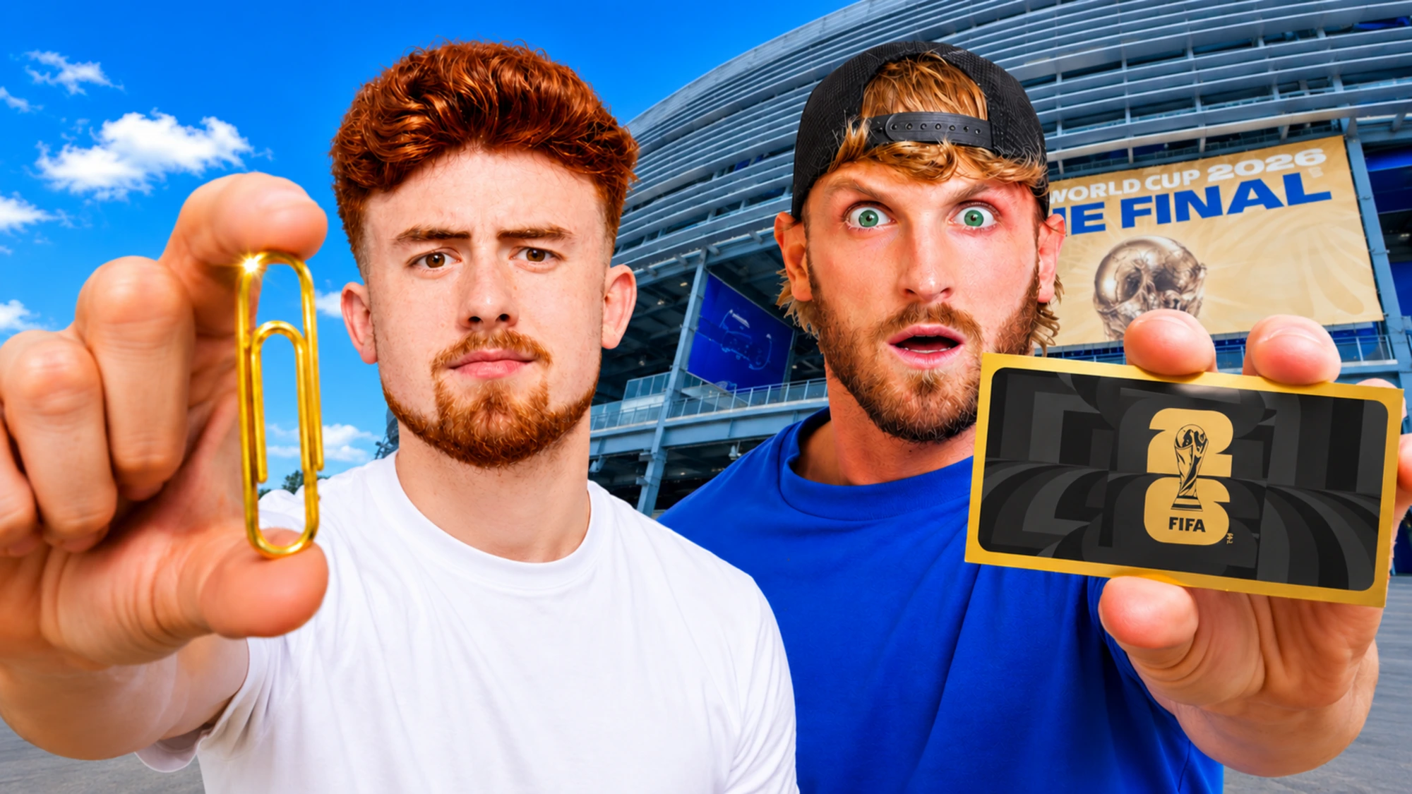 Paperclip to FIFA World Cup Final ticket