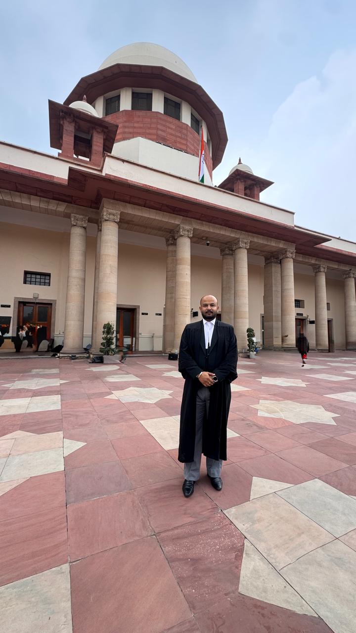 Appearing before the Supreme Court of India