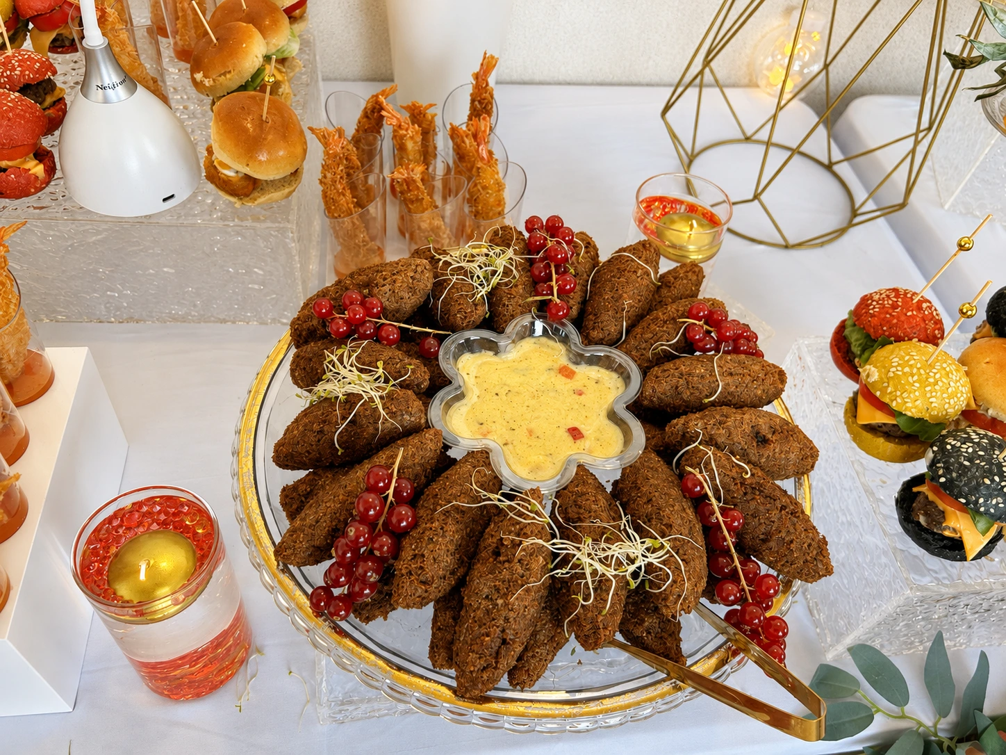 Bouchées feuilletées en étoile
