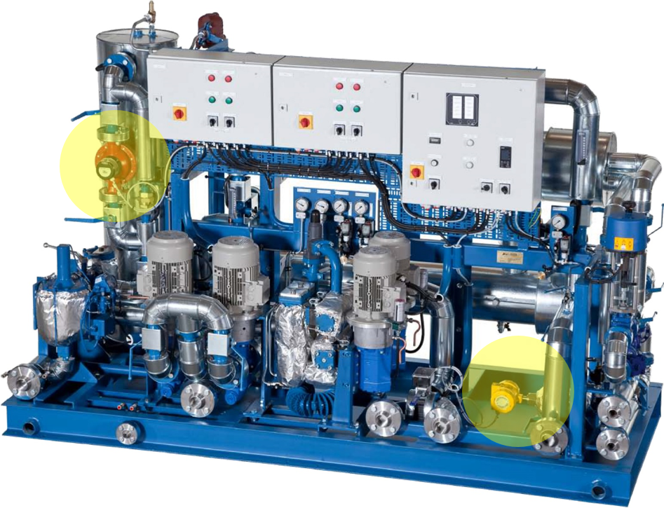Booster & fluid handling equipment