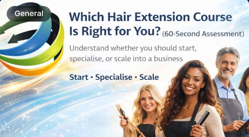 Which Hair Extension Course Is Right for You? 60-Second Assessment - Understand whether you should start, specialise, or scale into a business
