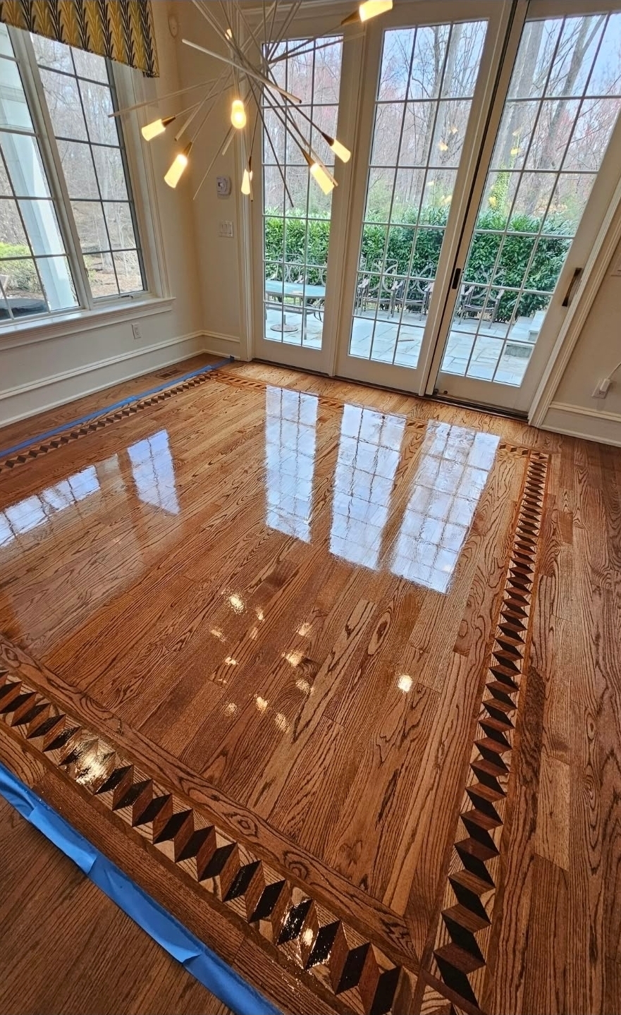 Owner-provided hardwood flooring project photo in Pennsylvania