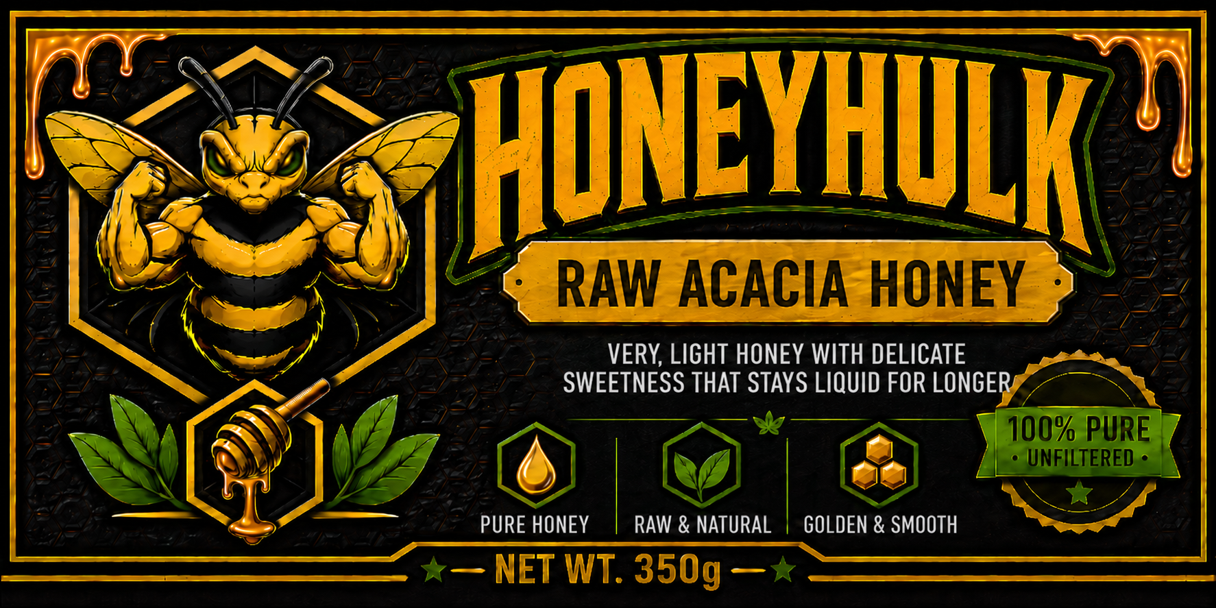 Raw Acacia Honey