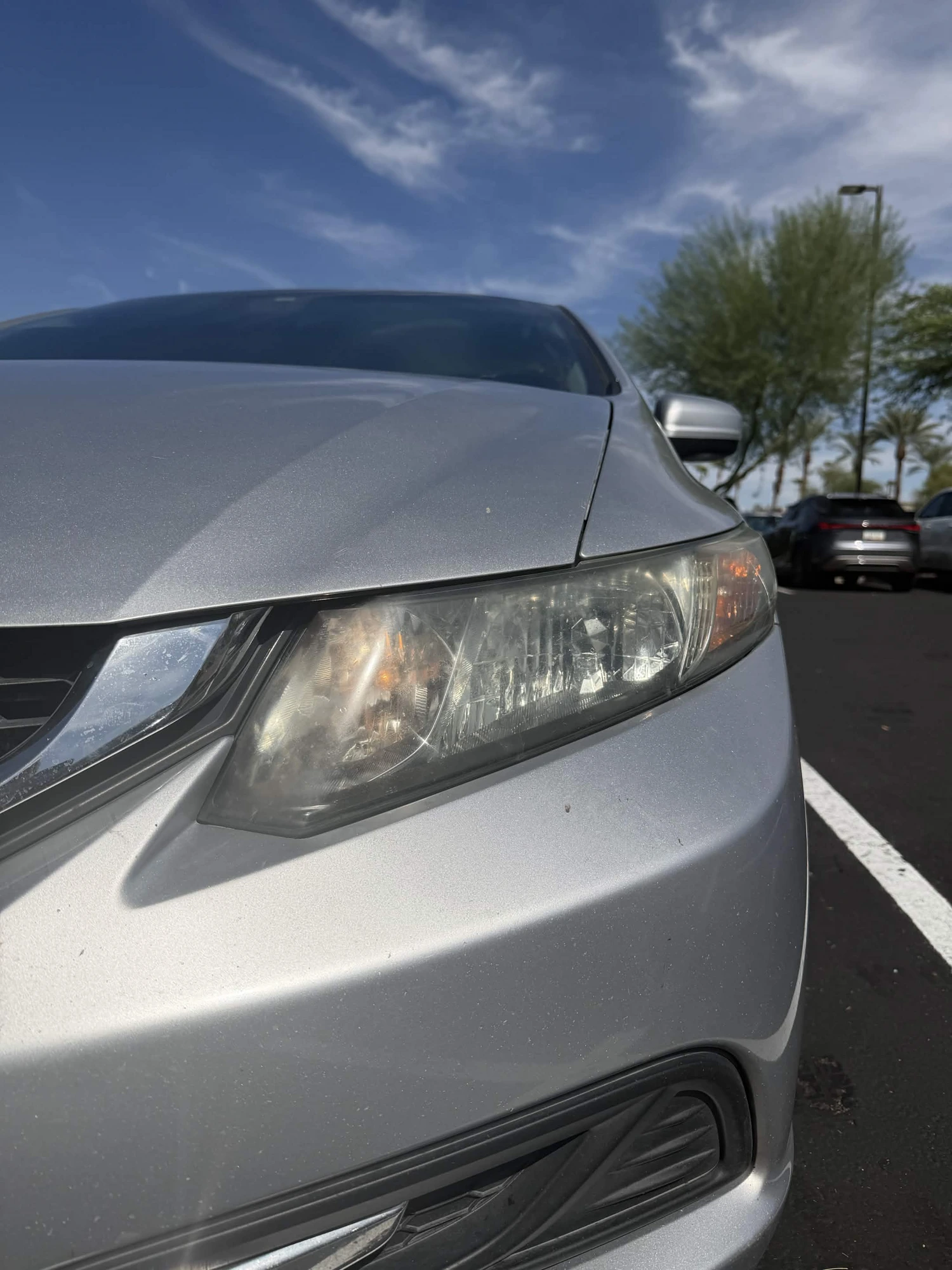 Headlight Reset before