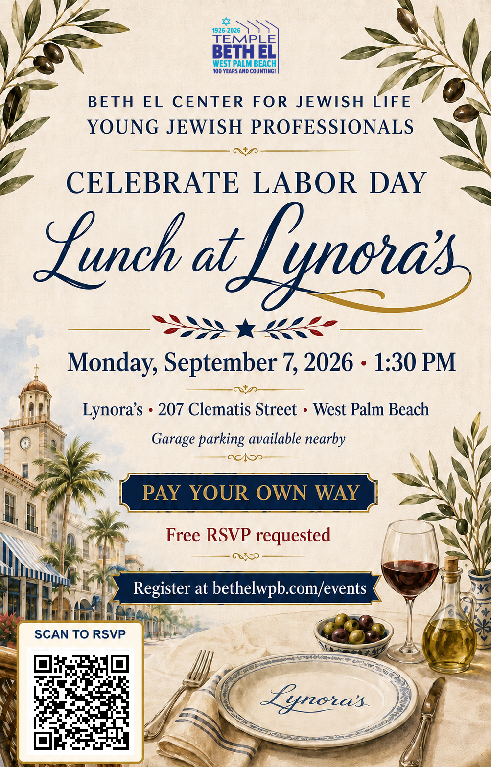Labor Day Lunch at Lynora's flyer