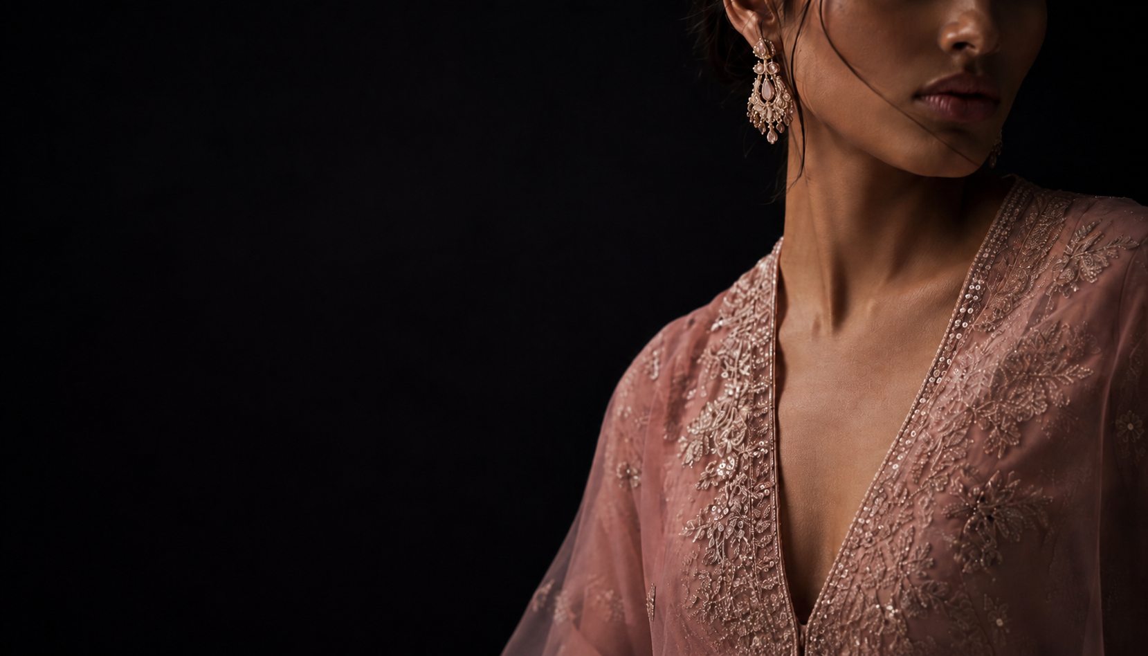Pakeeza Fashion embroidered detail