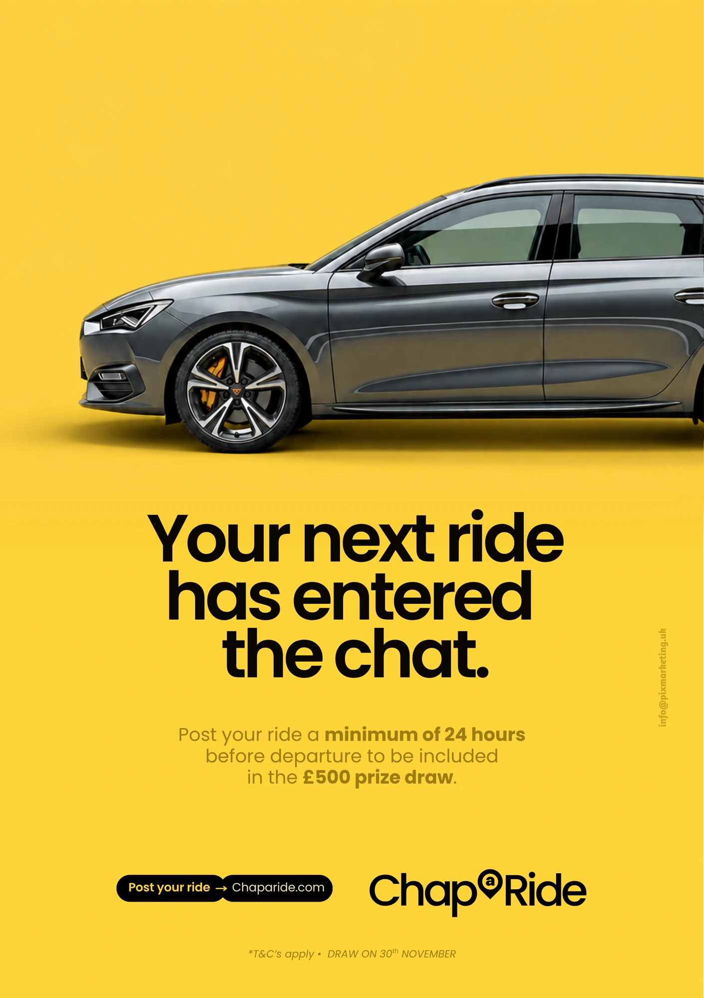 CHAP A RIDE poster 2