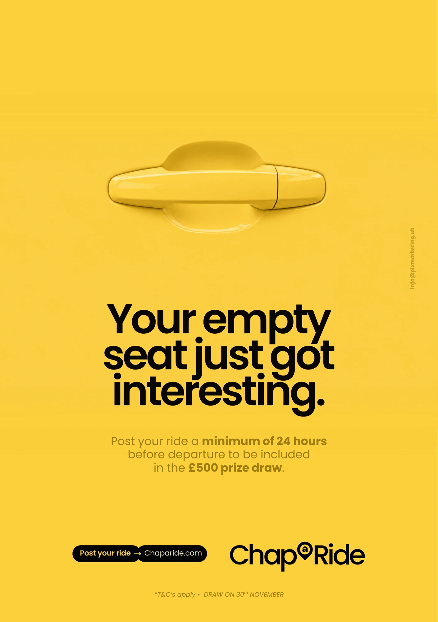 Chap a Ride single ad