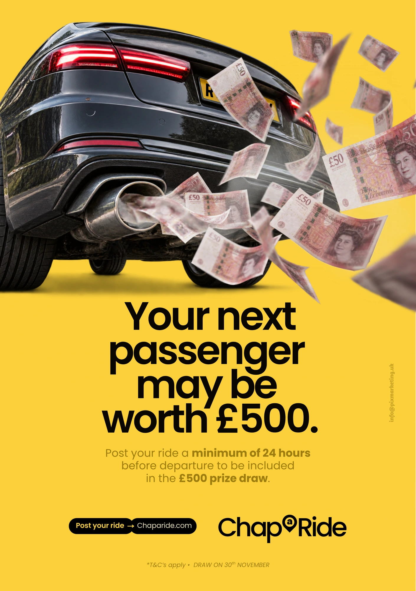 CHAP A RIDE poster 5