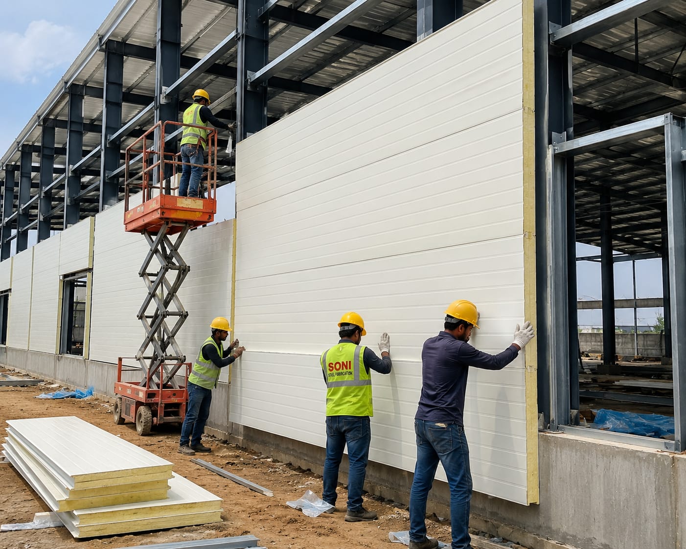 PUF Panel Installation