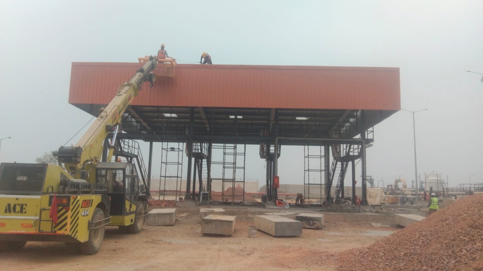 Industrial Canopy Roofing