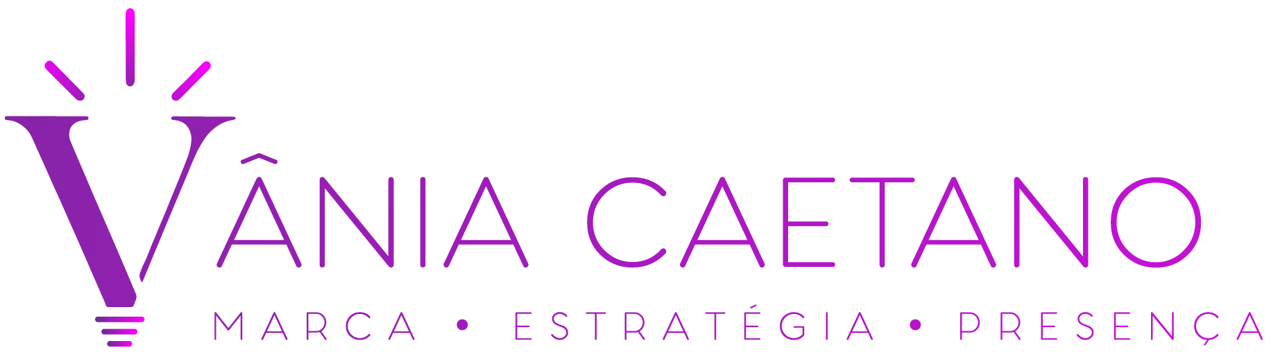 Vânia Caetano — Marca · Estratégia · Presença