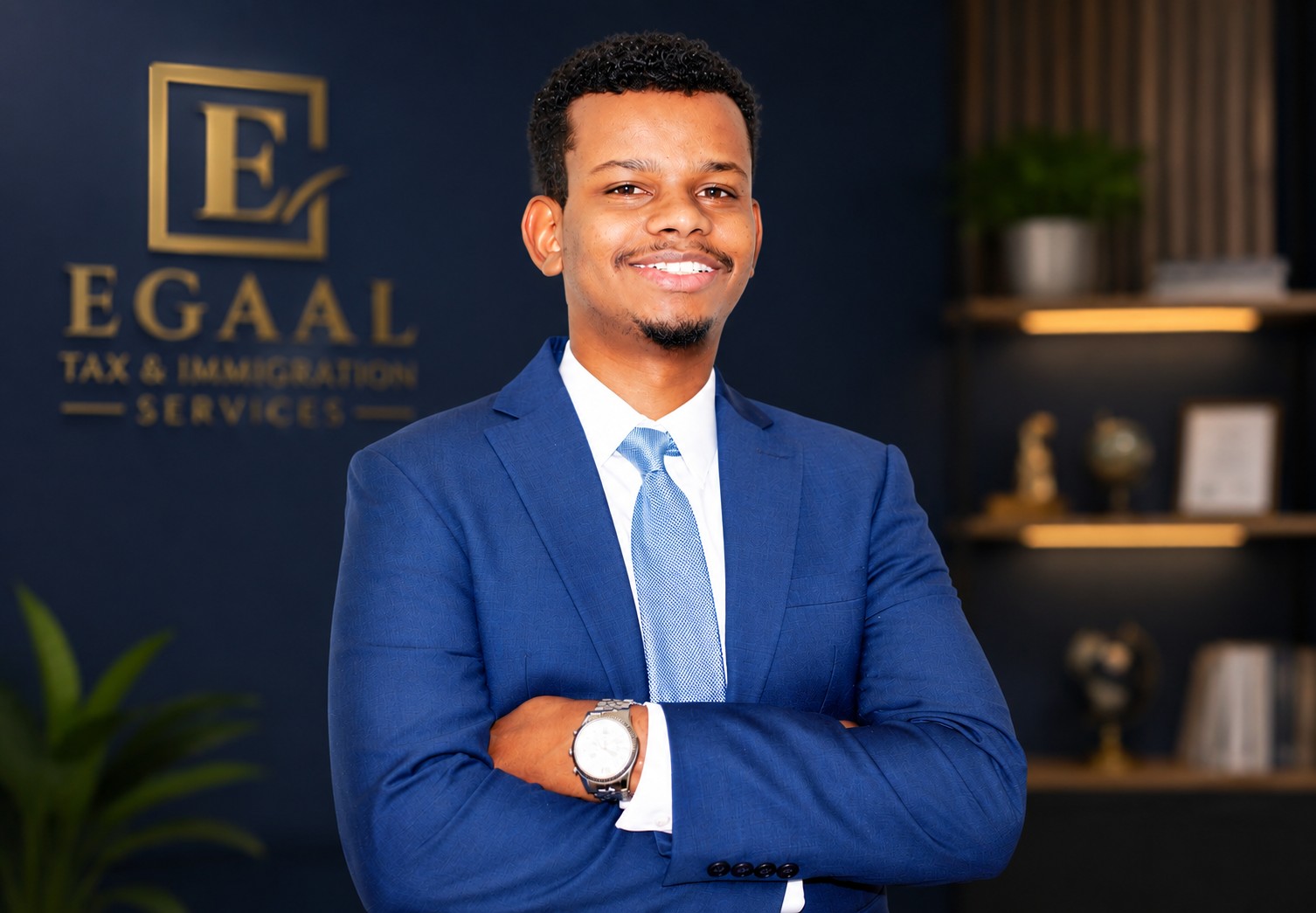 Khalid Ali, founder of Egaal Tax & Immigration Services